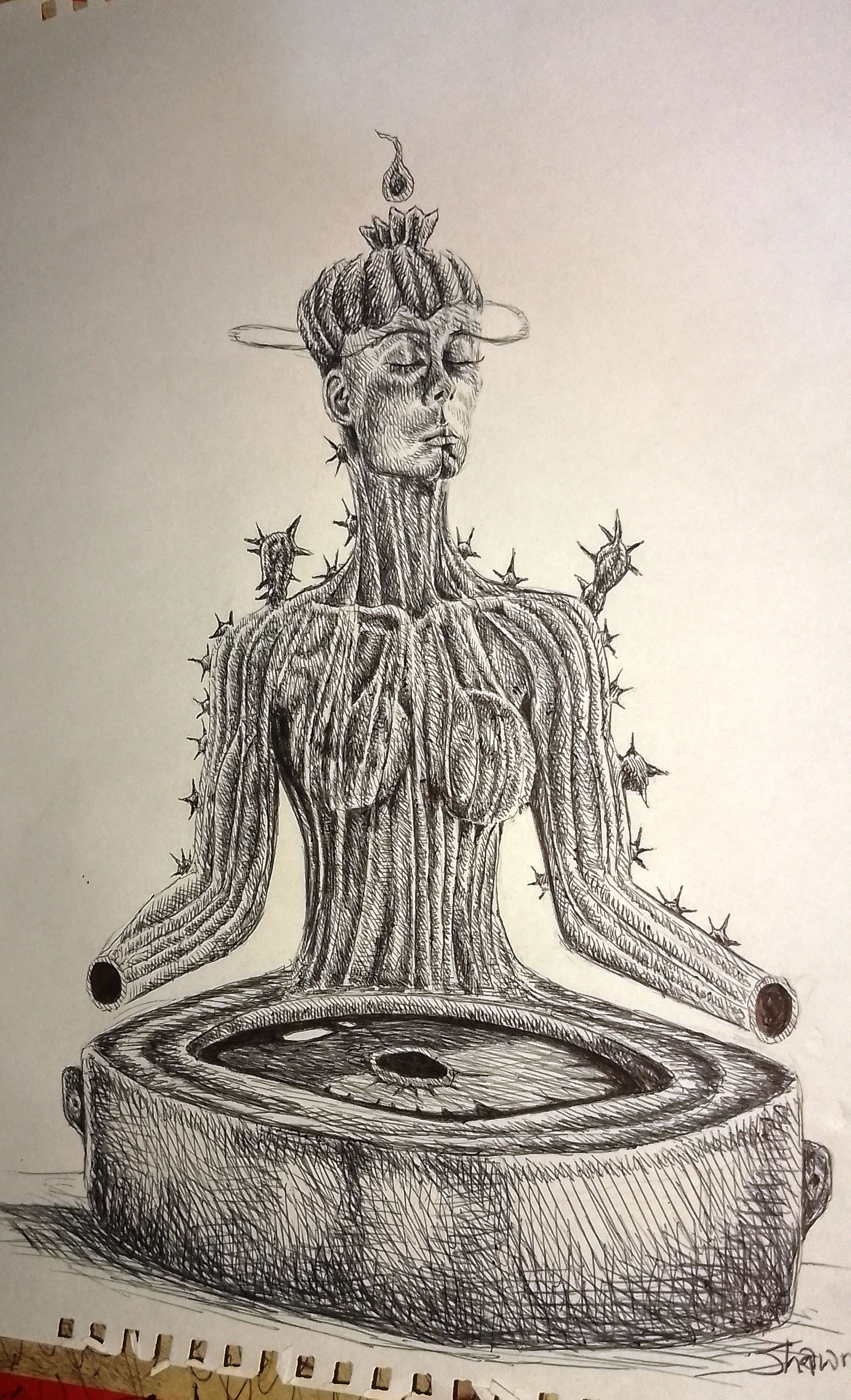 CACTUS: AN INKTOBER PROMPT