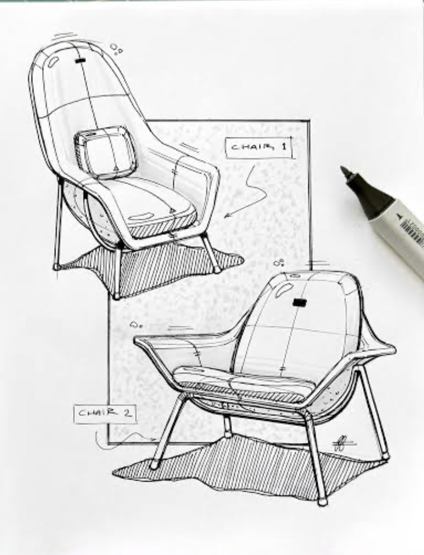 A chair that never came to existence