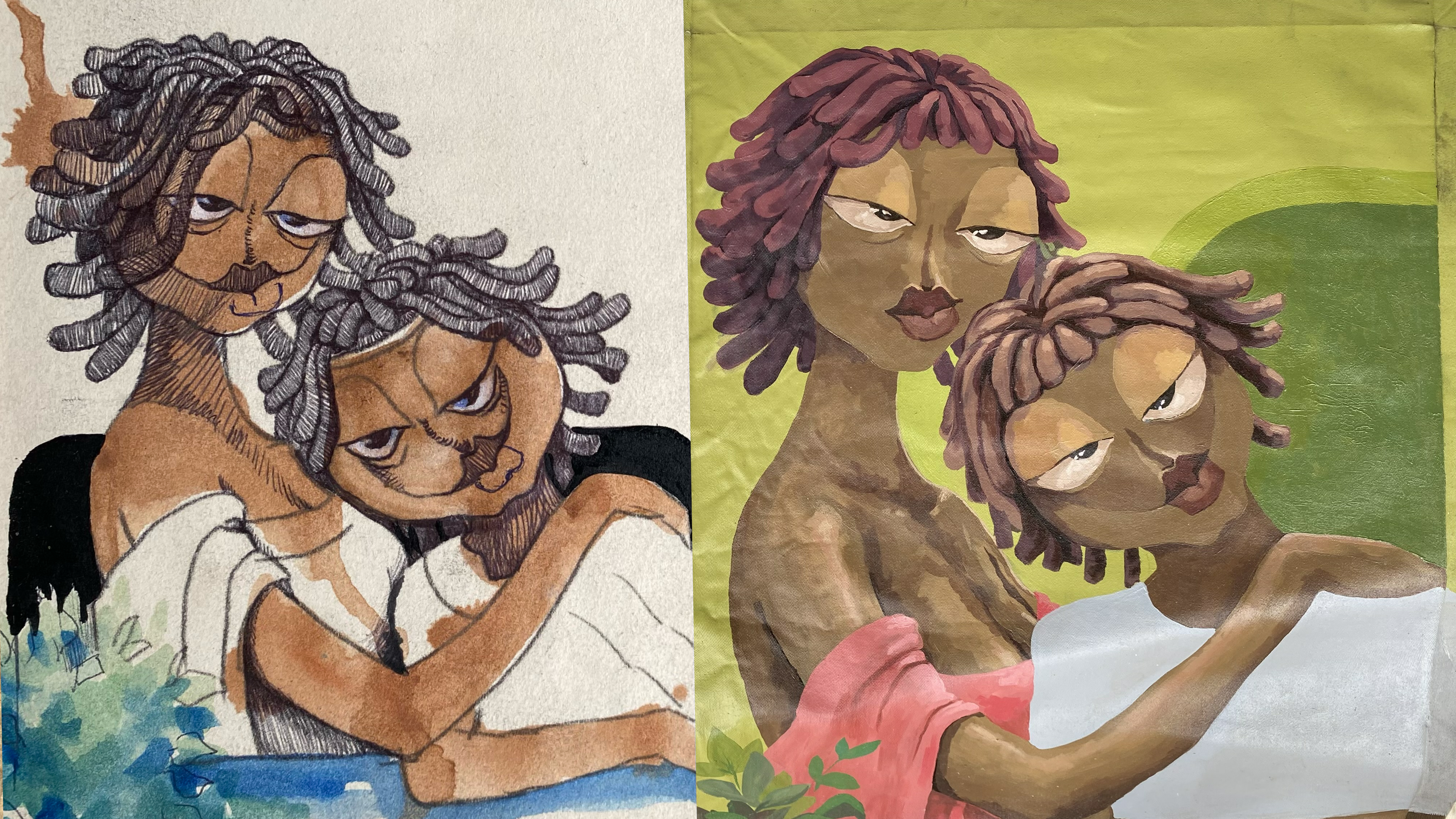 How I started the “mother” series.